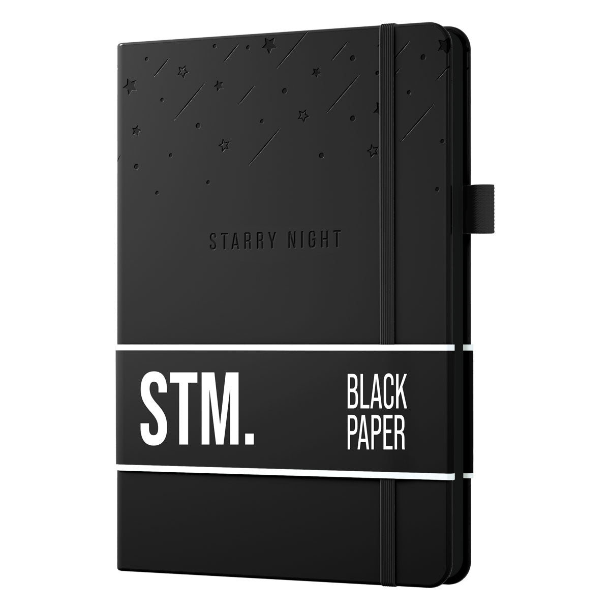 Black Paper Notebook For White Ink by Anachronistic